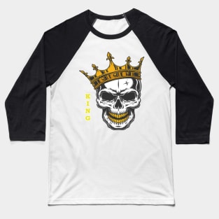 Skull King Baseball T-Shirt